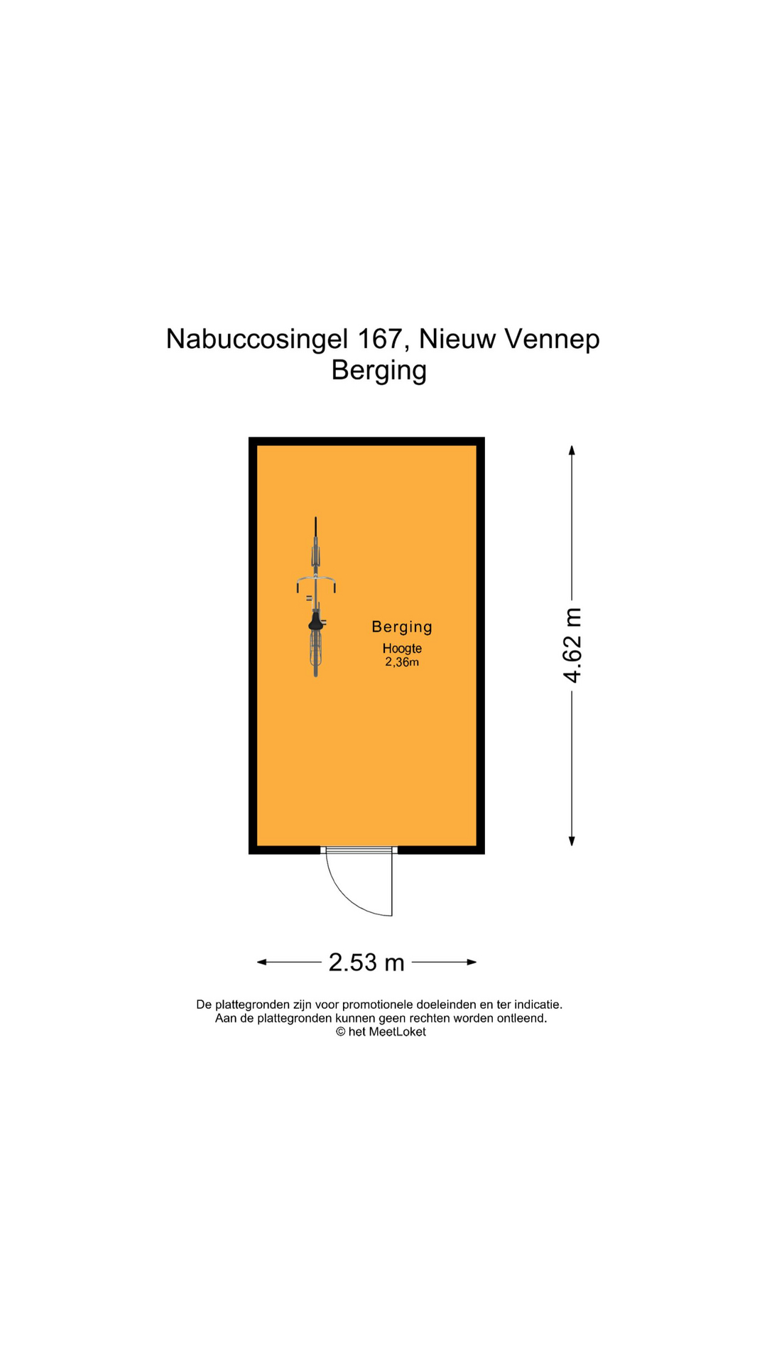 Nabuccosingel 167 , 2152 PB Nieuw-vennep map